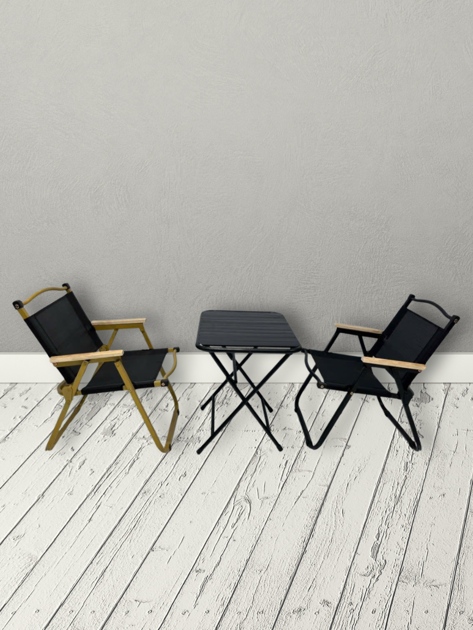 Camping Chair Table Set - Small