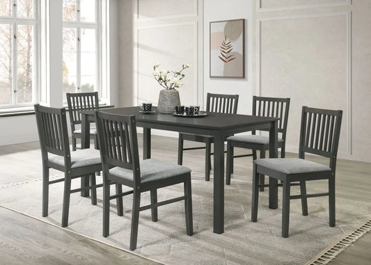 SKU D026-7 Dinette Table & Side Chair Set