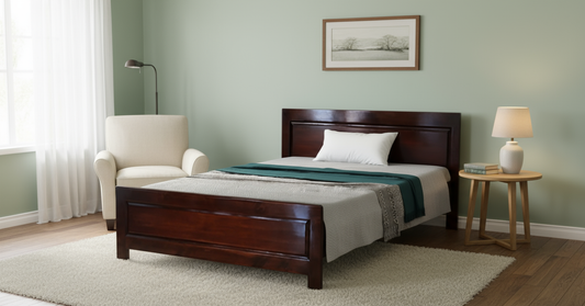 SKU BF2-2511 - Wooden Bed - Full Size