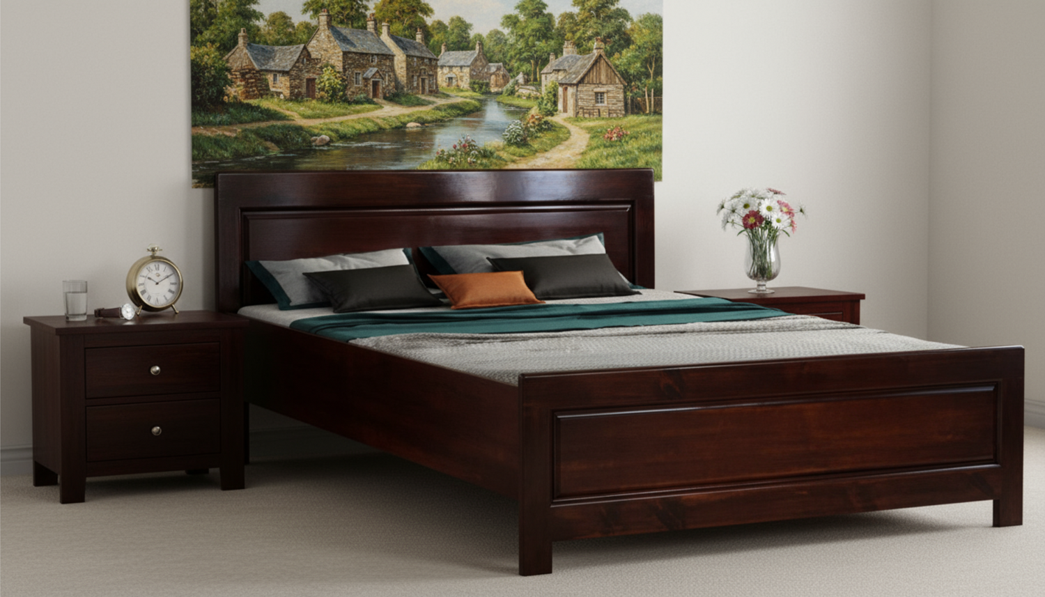 Wooden Bed
