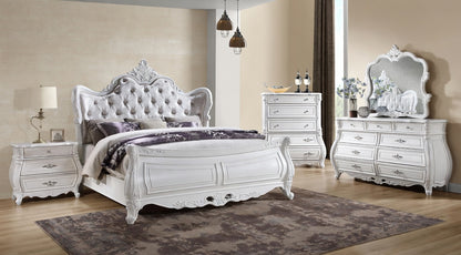 Opulence Bedroom Set in White