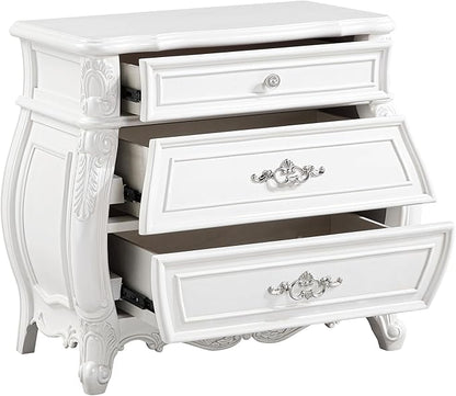 Opulence Bedroom Set in White