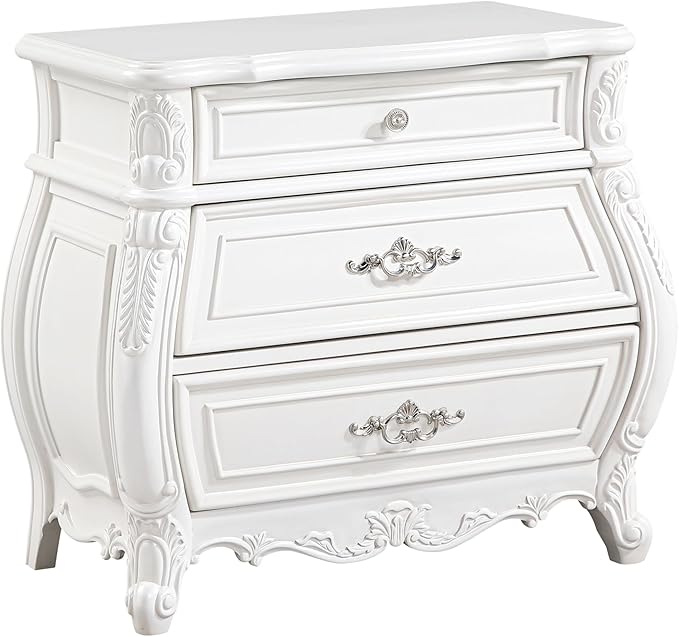 Opulence Bedroom Set in White