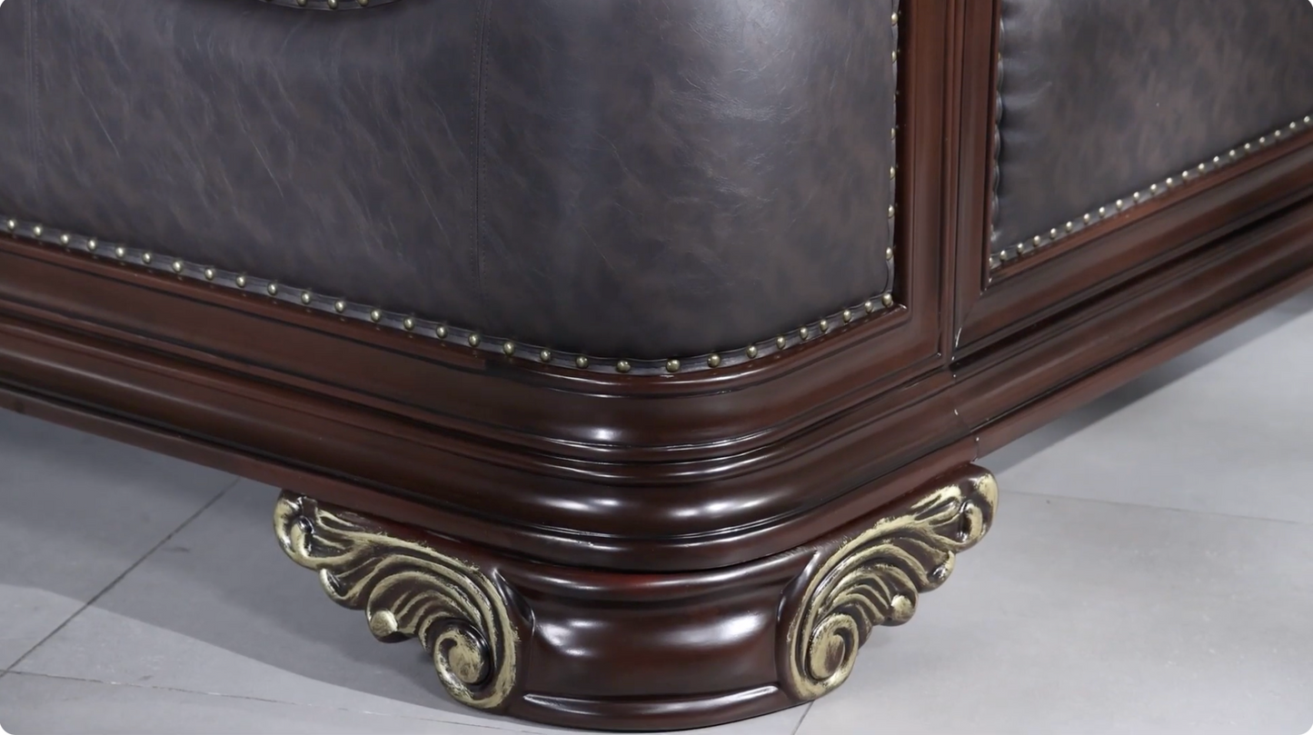 Bella Dark Walnut Bedroom Set