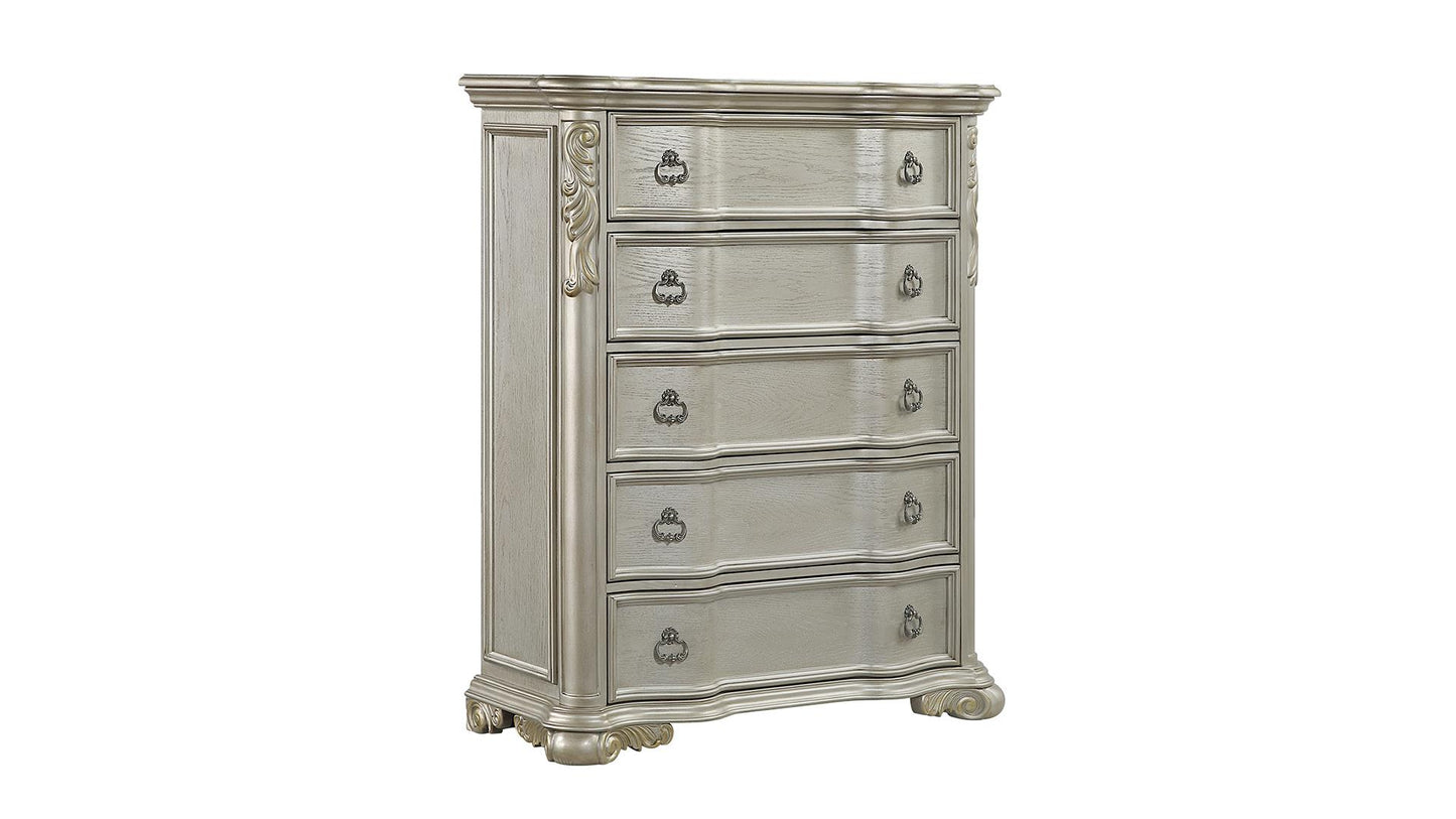 Bella Bedroom Set in Champagne