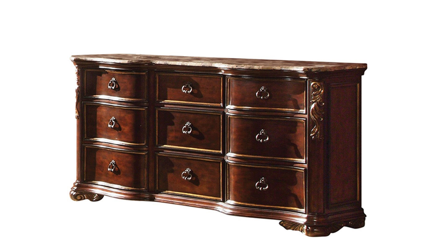 Bella Dark Walnut Bedroom Set