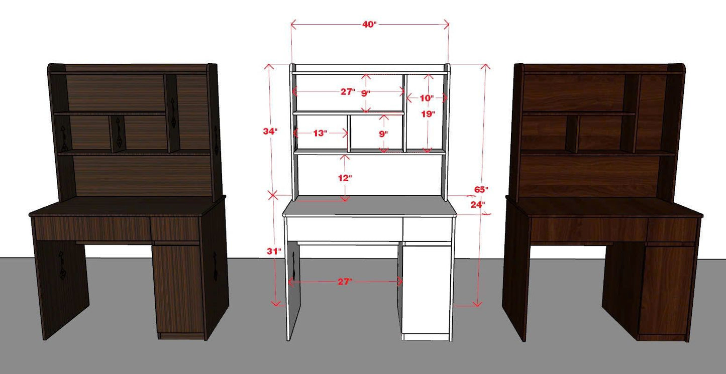 Computer Desk - D-2502