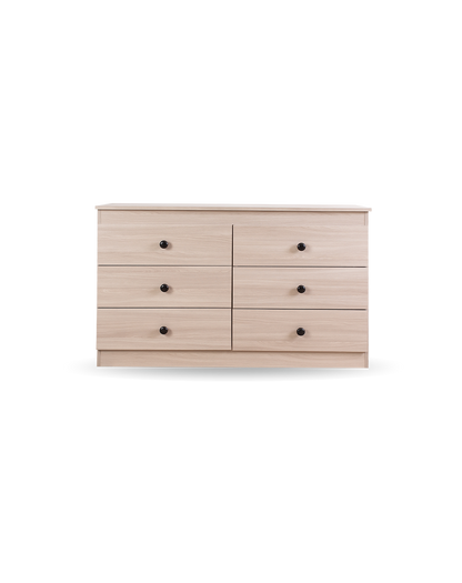 Double Dresser (6 Drawers)