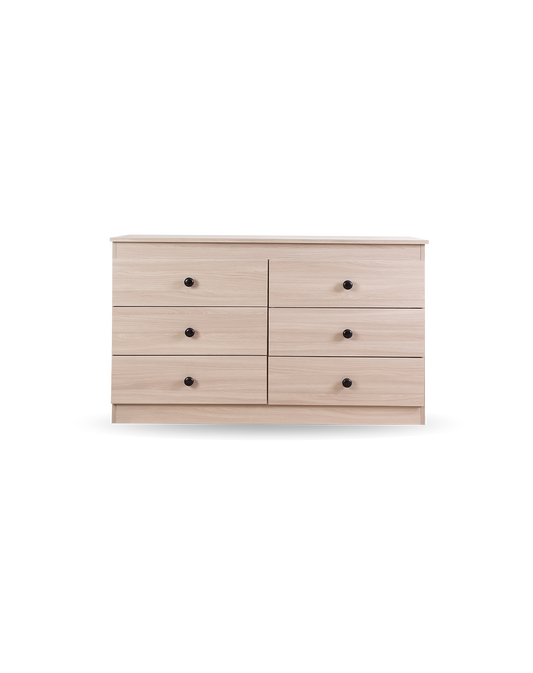Double Dresser (6 Drawers)