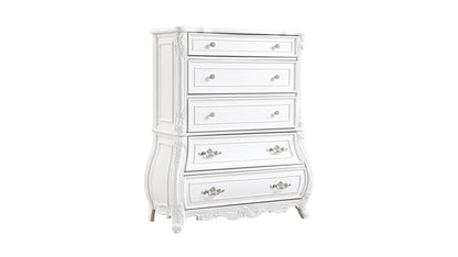 Opulence Bedroom Set in White