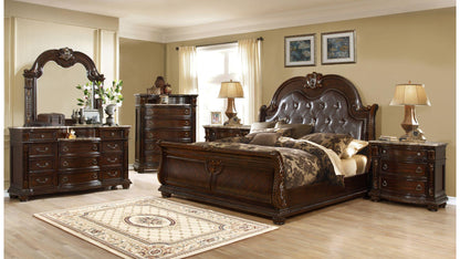 Roma Walnut Bedroom Set