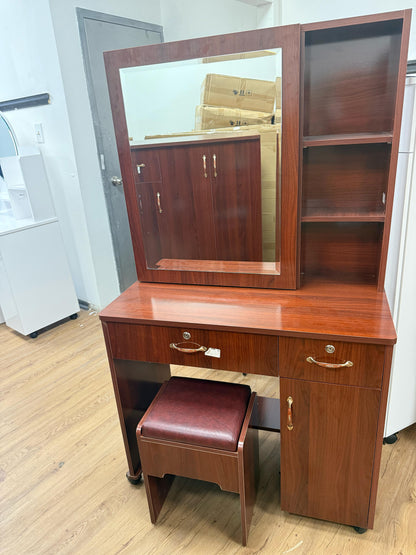 Dressing Table set - Rectangle Mirror