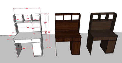 Computer Desk - D-2501