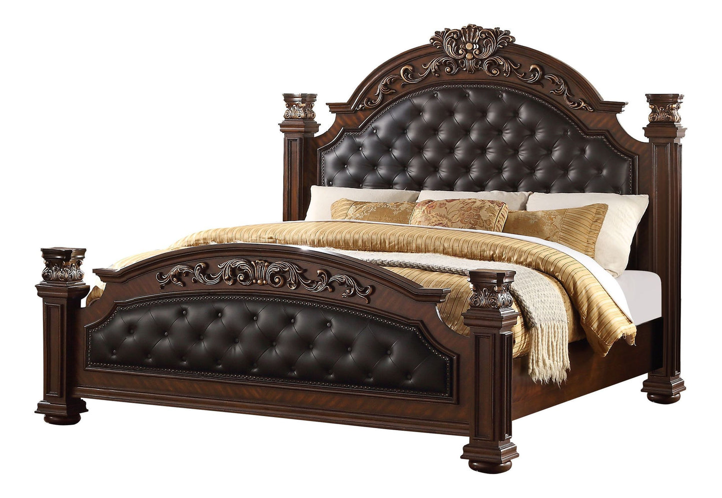 Aspen Cherry Bedroom King 6pc Set