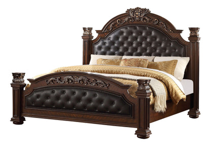 Aspen Cherry Bedroom King 6pc Set