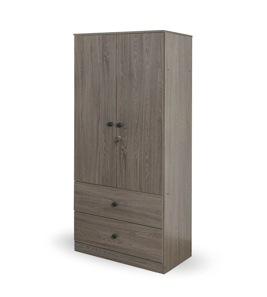 Closet (2 Doors, 2 Jumbo Drawers)