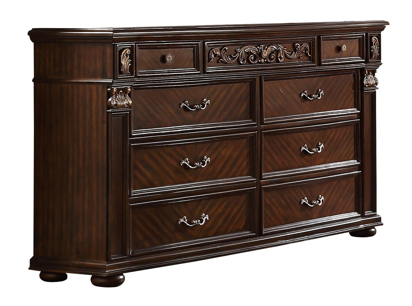 Aspen Cherry Bedroom King 6pc Set
