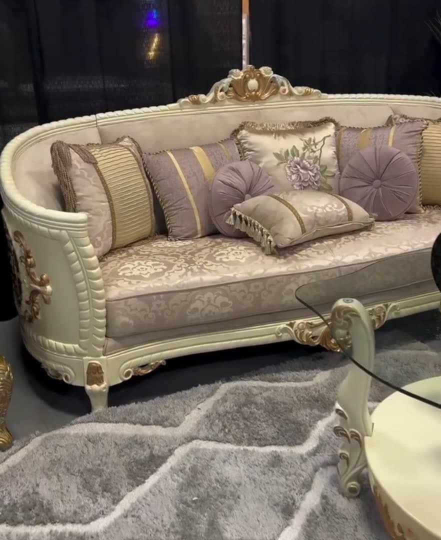 SKU L238- 4PC Sofa-Loveseat-Coffee Table-End Table Set