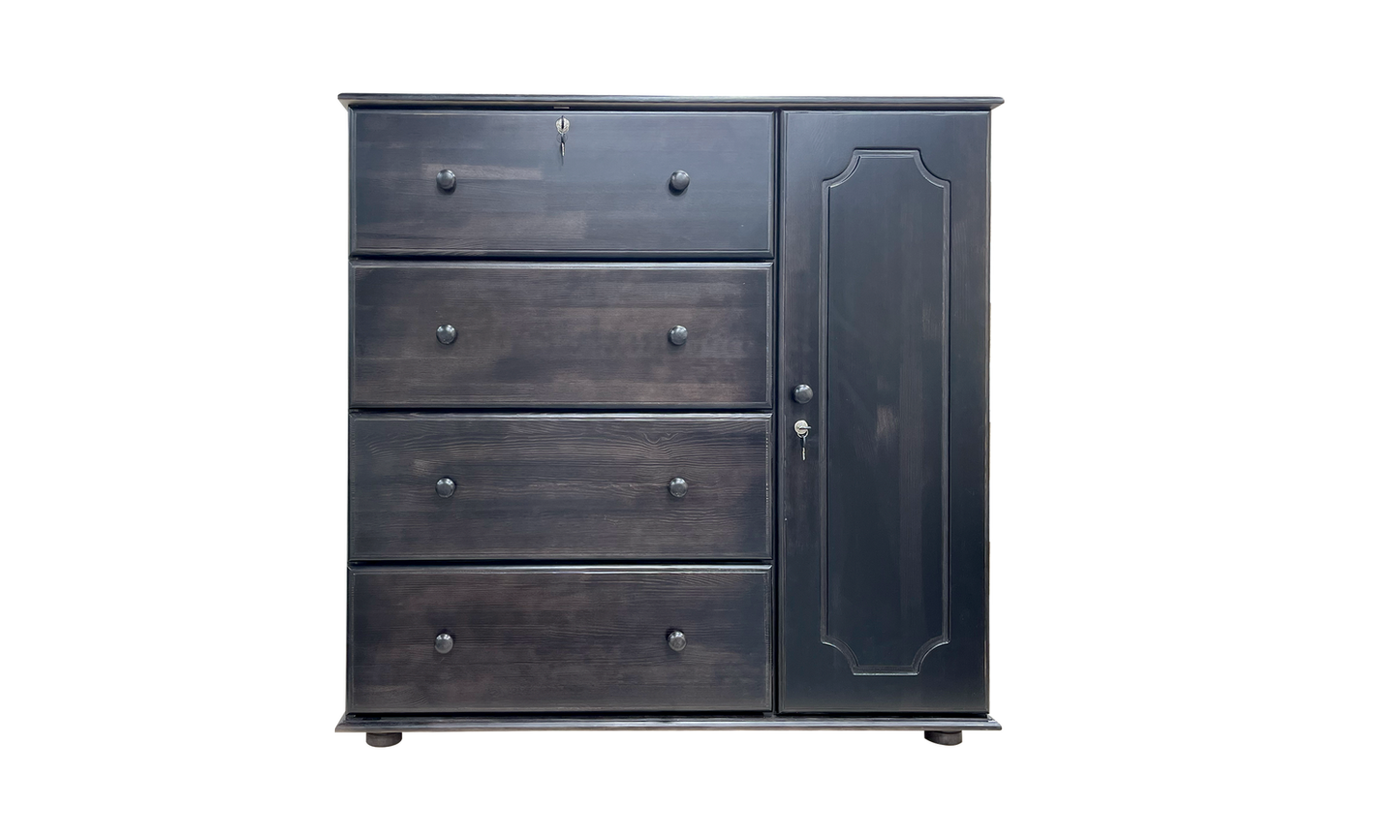 Solid Wood Chifforobe