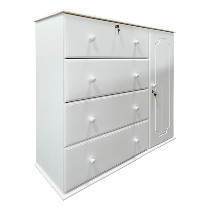 Solid Wood Chifforobe